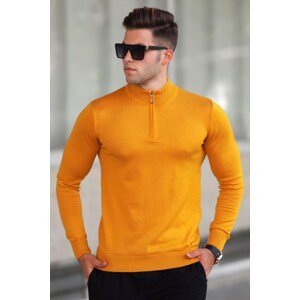 Madmext Mustard Men's Sweater 5176