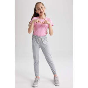 DEFACTO Girl Jogger Combed Cotton Trousers