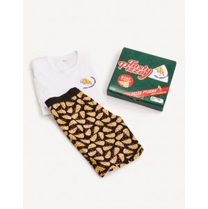 Celio Pajamas in Pizza Gift Box - Men's