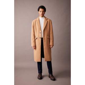 DEFACTO Slim Fit Lined Cachet Coat