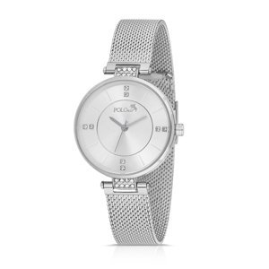 Polo Air Wicker Cord Women's Wristwatch Silver Color