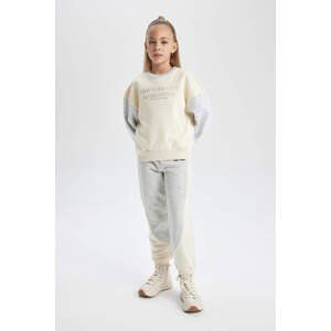 DEFACTO Girl Jogger Thick Sweatshirt Fabric Pant