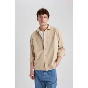DEFACTO Relax Fit Cotton Long Sleeve Shirt