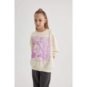 DEFACTO Relax Fit Crew Neck Sweatshirt