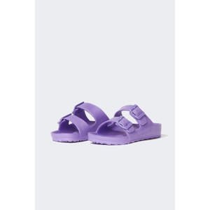 DEFACTO Girls Eva Double Band Buckled Slippers