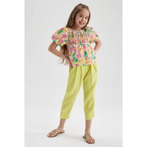 DEFACTO Girls Carrot Fit Modal Trousers