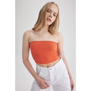 DEFACTO Strapless Corded Camisole Undershirt