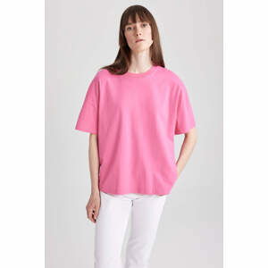 DEFACTO Oversize Fit Crew Neck Short Sleeve T-Shirt