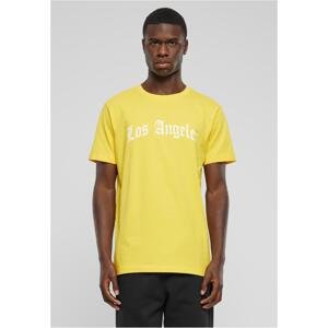 Men's T-shirt Los Angeles - yellow