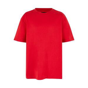 Children's T-shirt Heavy Oversize - red