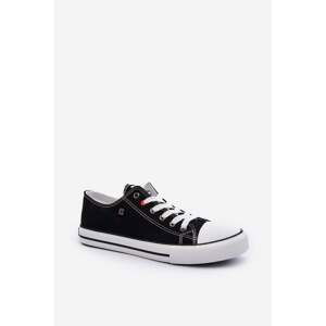 Men's Low-Top Sneakers Big Star Black