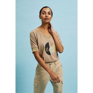 Women's beige blouse