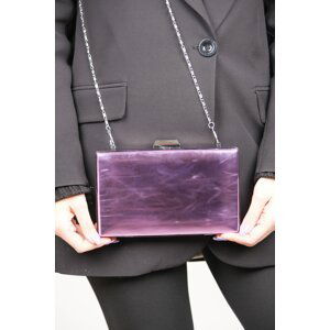 LuviShoes Helf Metallic Lilac Women's Evening Bag