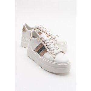 LuviShoes Nuno White Women's Sneakers