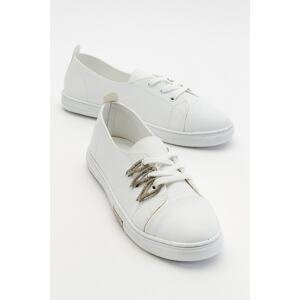 LuviShoes Nopse White Women's Sneakers