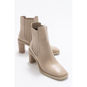 LuviShoes Just Beige Skin Women's Boots
