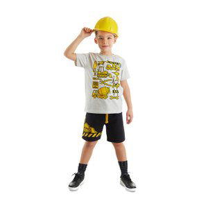 mshb&g Construction Tools Boys T-shirt Shorts Set