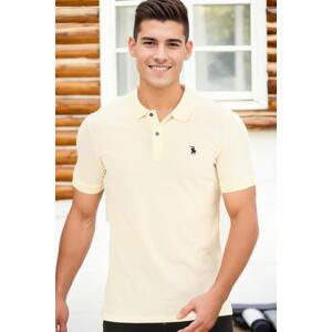 T8561 DEWBERRY MEN'S TSHIRT-DARK BONE