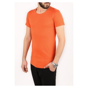 Madmext Bicycle Crew Neck Orange T-shirt 2297