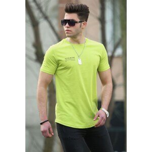 Madmext Green Basic Men's T-Shirt 4511