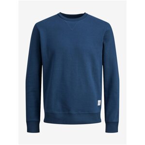 Men's Blue Sweatshirt Jack & Jones Basic - Men