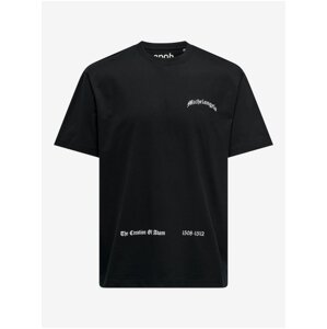 Men's Black T-Shirt ONLY & SONS Apoh - Men