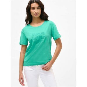 Light green T-shirt ORSAY - Women