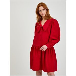 Red Ladies Shirt Dress ORSAY - Ladies