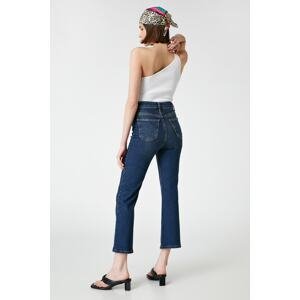 Koton Kick Flare džínsy - viktoriánske / Crop Jeans