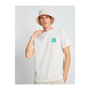 Koton Far East Embroidered T-Shirt