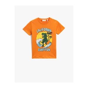 Koton T-Shirt - Orange - Regular fit