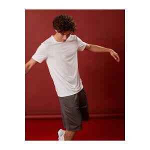 Koton Sports tričko so sloganom Crew Neck Short Sleeved.