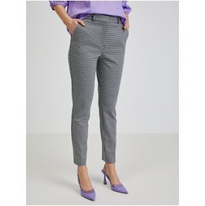 White-black women's patterned trousers ORSAY - Ladies