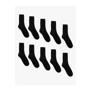 Koton Basic Set of 10 Crewneck Socks