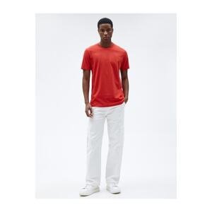 Koton Basic T-Shirt Crew Neck Short Sleeve Slim Fit