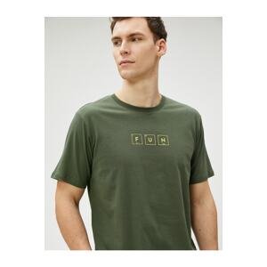 Koton T-Shirt - Khaki - Regular fit