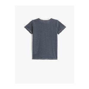 Koton Short Sleeve Cotton T-Shirt Crew Neck