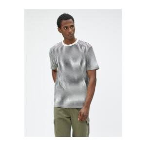 Koton Basic T-shirt Crew Neck Short Sleeved