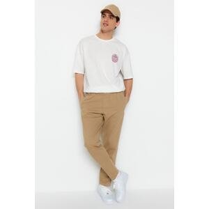 Trendyol Camel Regular Fit Trousers