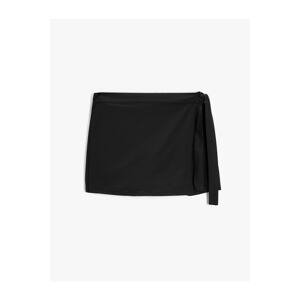 Koton Mini Short Skirt Tie Detail