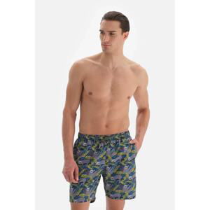 Dagi Anthracite - Oil Sloth Des. Medium Shorts