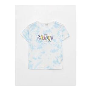 LC Waikiki Lcw Kids Crew Neck Printed Short Sleeved Girls T-Shirt