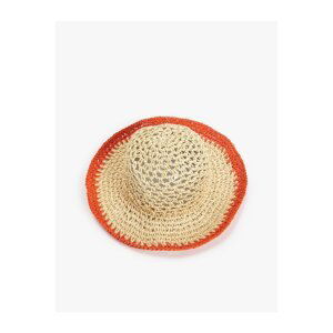 Koton Straw Hat Crochet Look