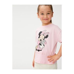 Koton Minnie Mouse T-Shirt Licensed Cotton