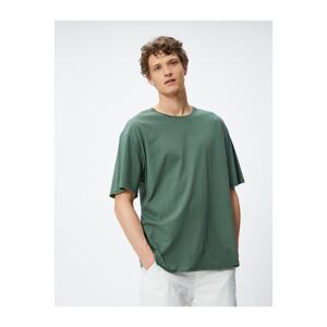 Koton Men's Green T-Shirt