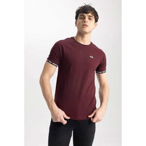 DEFACTO Muscle Fit Crew Neck Printed T-Shirt