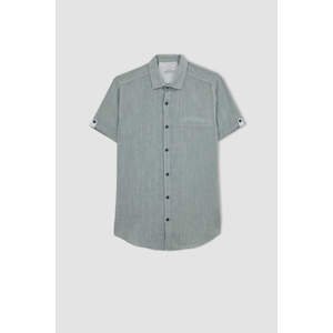 DEFACTO Regular Fit Cotton Short Sleeve Shirt