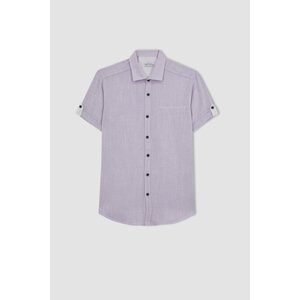 DEFACTO Regular Fit Cotton Short Sleeve Shirt