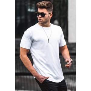 Madmext White Men's T-Shirt 4951