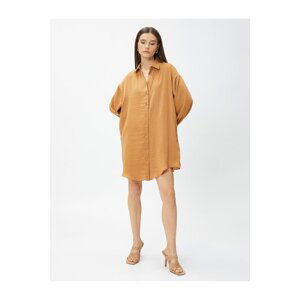 Koton Shirt Dress Mini Long Sleeve